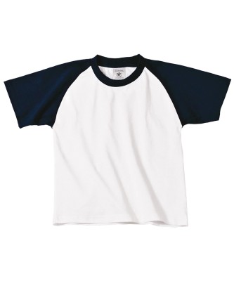 T-shirt B&C da Baseball per bambini - cod. RWB111B